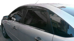 Ford Focus II 2008-2011 Window Deflectors SD/HB (4 pcs, Perflex Sport) photo 1