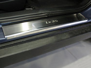 Hyundai IX-20 2010-2019 Natanika Premium Door Sill Protectors (4 pcs, Stainless Steel) photo 1