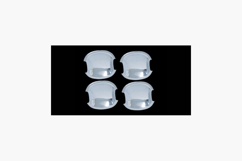 Hyundai Santa Fe 2 2006-2012 Door handle bowls covers (4 pcs, plastic) Image