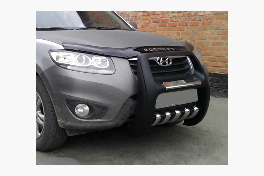Hyundai Santa Fe 2 2006-2012 Bull Bar (Polyurethane) Image