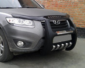 Hyundai Santa Fe 2 2006-2012 Bull Bar (Polyurethane) photo 1