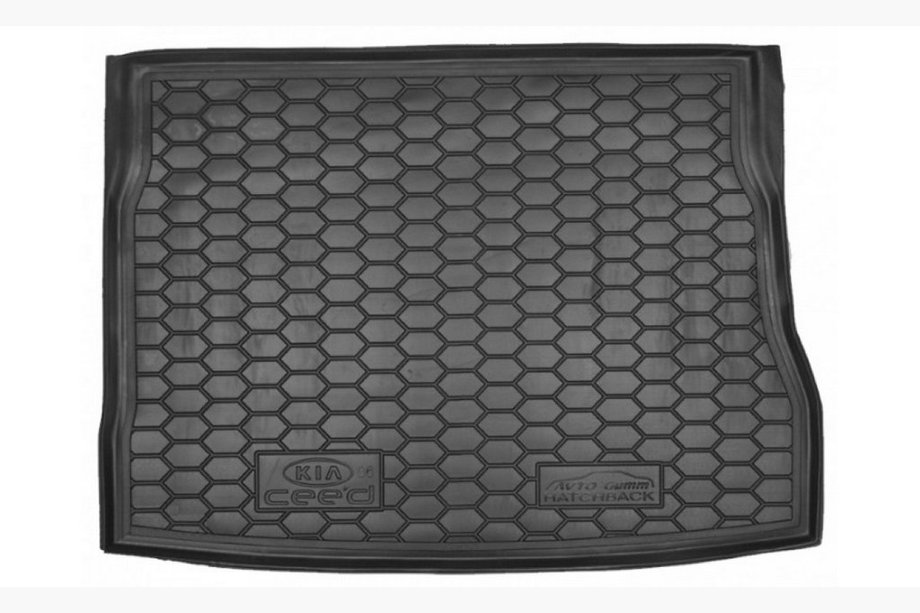 Kia Ceed 2007-2012 Trunk Mat HB (Autogumm, Plastic) Image