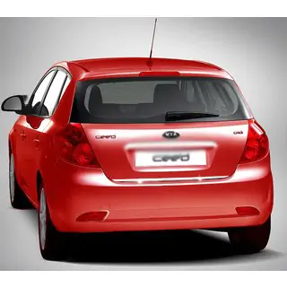 Trunk trim (HB, stainless steel)