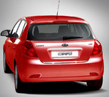 Kia Ceed 2007-2012 Trunk trim (HB, stainless steel) photo 1