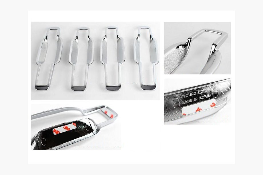 SsangYong Rexton I 2001-2017 SALE!!! Door handle surround covers (4 pcs, plastic) Image