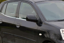 Kia Picanto 2004-2011 Lower window trims stainless steel (4 pcs) photo 1