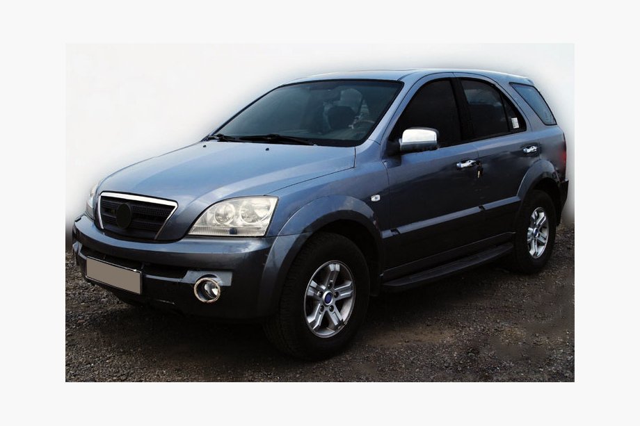 Kia Sorento I BL 2002-2009 Fog Light Trims Stainless Steel (2 pcs) Image