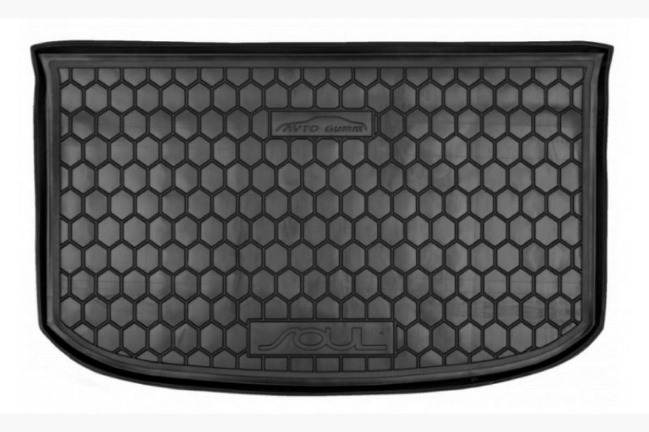 Kia Soul II 2013-2018 Trunk mat upper with organizer (Autogumm, plastic) Image