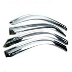 Chevrolet Lacetti 2003-2024 Chrome Window Deflectors HB (4 pcs, Korea) photo 1