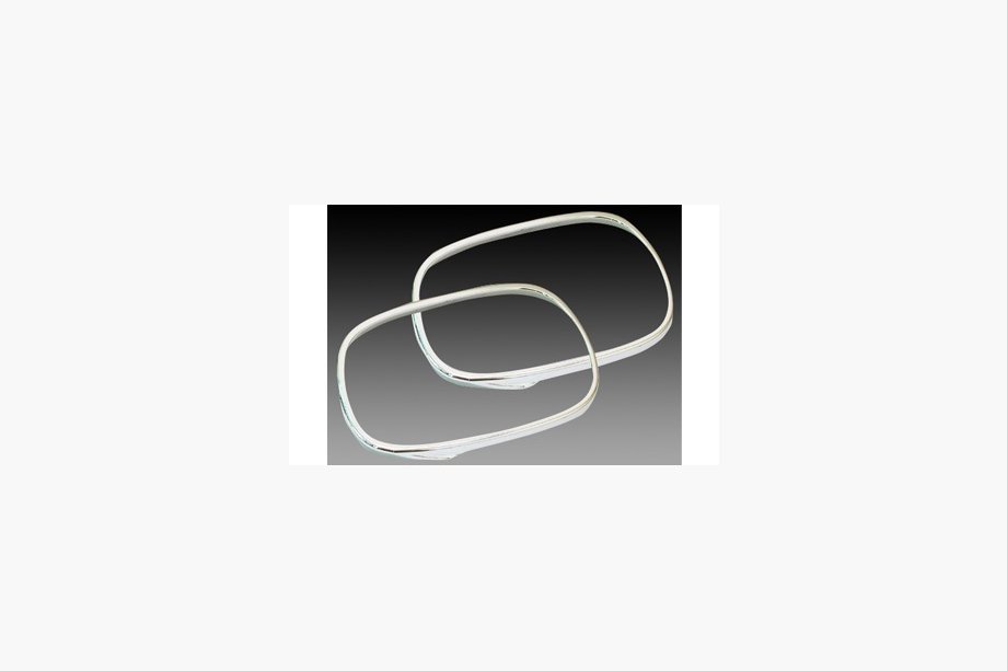 SsangYong Rexton I 2001-2017 Mirror Surrounds Chrome (2 pcs) Image