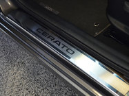 Kia Cerato 1 2004-2009 Door Sill Covers Nataniko (4 pcs, Stainless Steel) photo 1