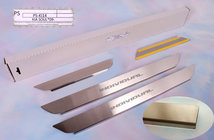 Kia Soul I 2008-2013 Door Sill Protectors Natanika Standard (4 pcs, Stainless Steel) photo 1