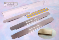 Kia Sportage 2004-2010 Door Sill Covers Nataniko (4 pcs, Stainless Steel) photo 2