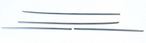 Kia Ceed 2012-2018 Molding Cover (4 pcs, Stainless Steel) photo 1