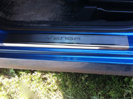 Kia Venga 2010-2019 Natanika Premium Door Sill Protectors (4 pcs, Stainless Steel) photo 1