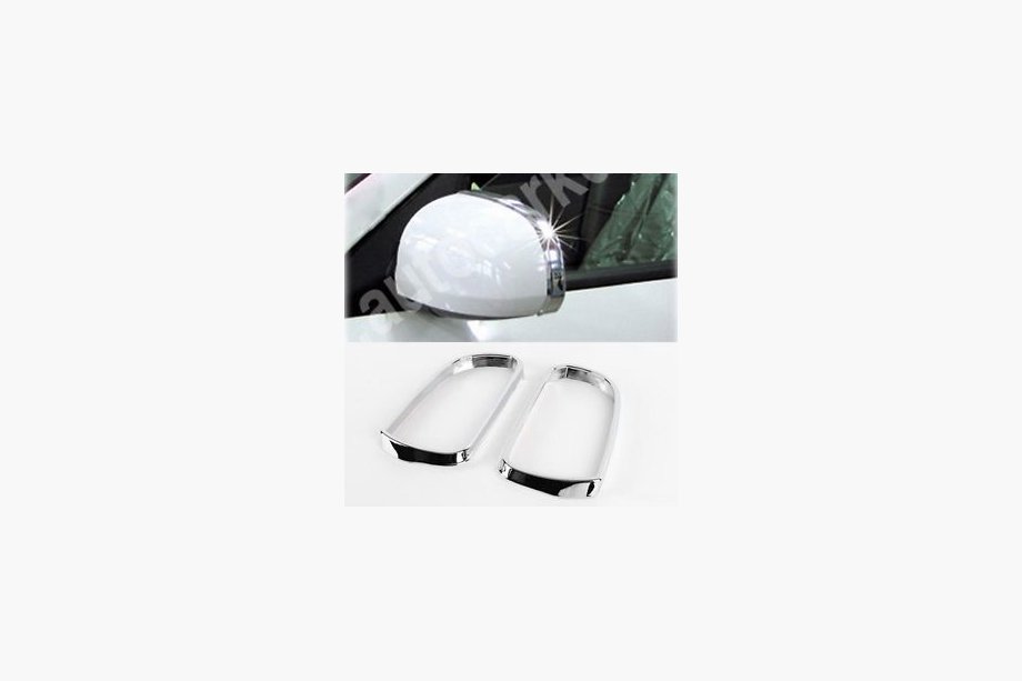 Hyundai Sonata NF 2004-2009 Chrome Mirror Surrounds (2004-2008, 2 pcs) Image