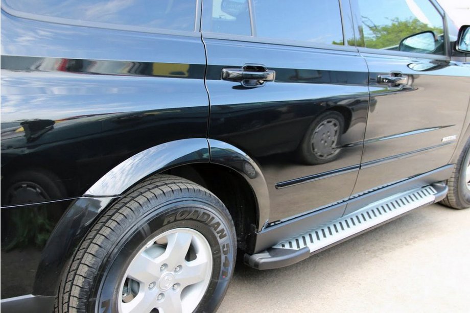 SsangYong Kyron 2005-2014 Side Steps Line (2 pcs, Aluminum) Image