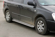 Kia Carnival 2002-2013 Side Steps KB001 Stainless Steel photo 1