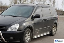 Kia Carnival 2002-2013 Side Steps KB001 Stainless Steel photo 3