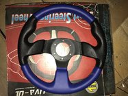 VAZ 2108-2109 1984-2011 Steering Wheel Blue (with Adapter) photo 1