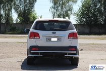 Kia Sorento II XM 2009-2014 Rear Bar AK003-2 (Stainless Steel) photo 6