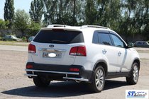 Kia Sorento II XM 2009-2014 Rear Bar AK003-2 (Stainless Steel) photo 7