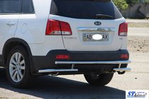 Kia Sorento II XM 2009-2014 Rear Bar AK003-2 (Stainless Steel) photo 8