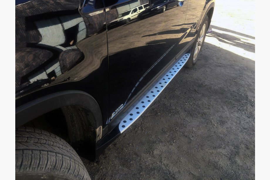 Kia Sorento II XM 2009-2014 Side Steps Niken BMW Style 2010-2013 (2 pcs, plastic) Image