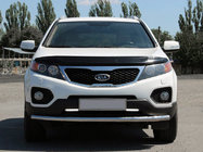Kia Sorento II XM 2009-2014 Front Bar ST008 (2010-2013, Stainless Steel) photo 1