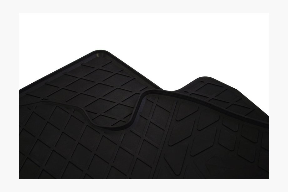Jeep Wrangler 2007-2017 Rubber Floor Mats (4 pcs, Stingray Premium) For 5-door Image