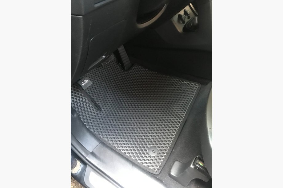 Hyundai Santa Fe 3 2012-2018 Floor Mats 5-Seater (EVA, Black) Image
