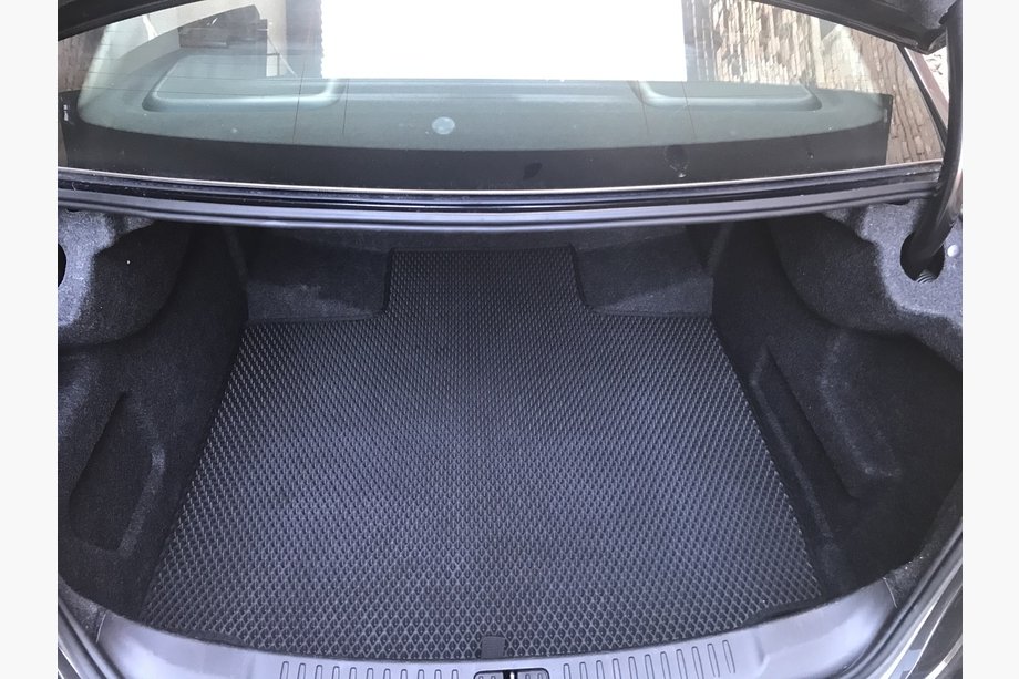 Chevrolet Malibu 2011-2018 Trunk Mat (EVA, Black) Image