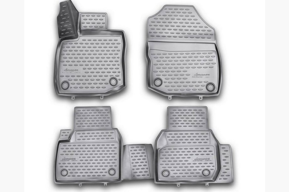 Lexus RX 2009-2015 3D Rubber Floor Mats (4 pcs, Novline) Image