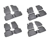 Lexus LS 2007-2017 Rubber Floor Mats (4 pcs, Novline) photo 2