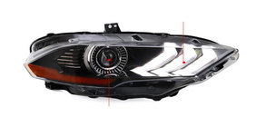 Ford Mustang 2015-2023 Front Headlights Set (2 pcs, 2015+) photo 1