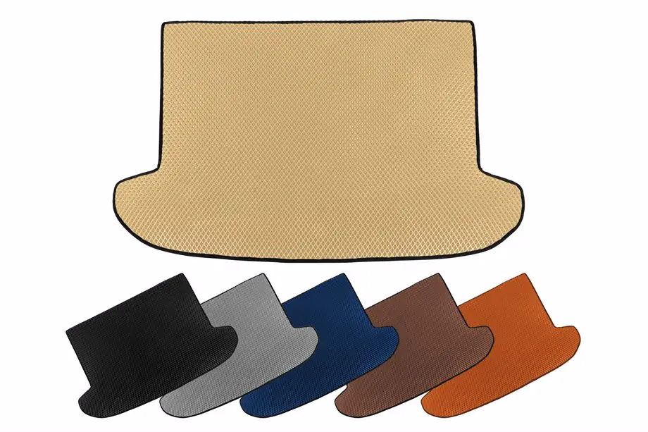 Kia Cadenza 2009-2016 EVA Trunk Mat (Beige) Image