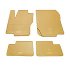 Mercedes GLK class X204 2008-2015 Beige Rubber Floor Mats (4 pcs, Stingray Premium) photo 1