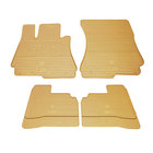 Mercedes S-class W221 2005-2013 Beige Rubber Floor Mats (4 pcs, Stingray Premium) photo 1