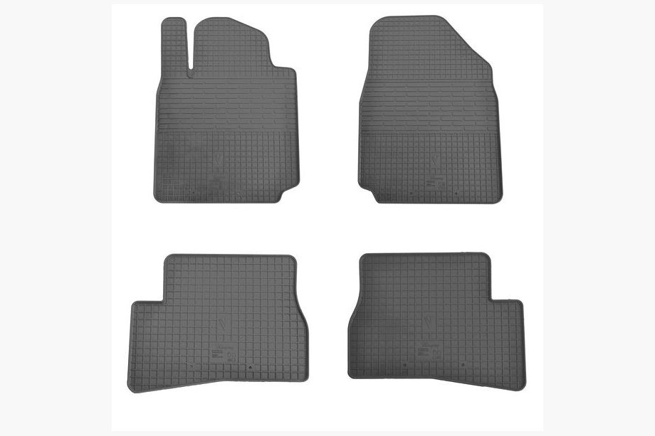 Nissan Almera N17 2012-2018 Rubber Floor Mats (4 pcs, Stingray Premium) Image