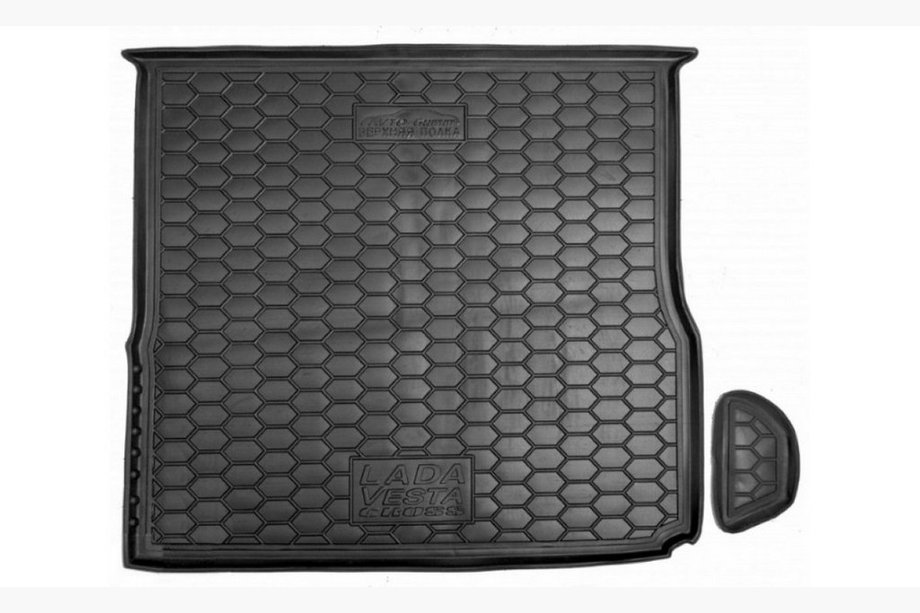 Lada Vesta 2015- Trunk mat upper (Autogumm, plastic) Image
