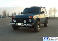 Lada Niva та Urban 1977- Front Bar ST015 (Stainless Steel) photo 2