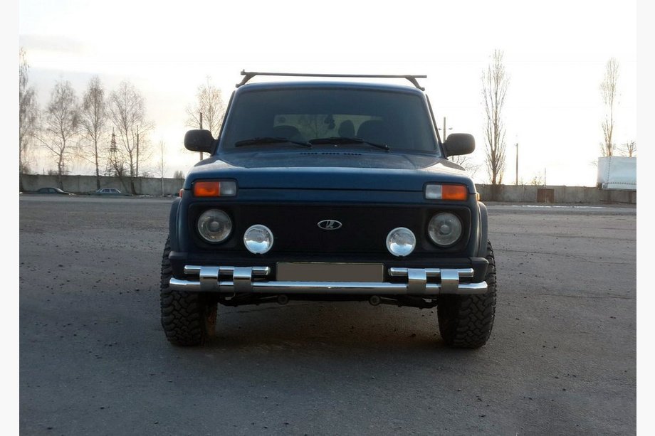 Lada Niva та Urban 1977- Front Bar ST015 (Stainless Steel) Image