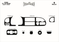 Ford Transit 1991-2000 Dashboard Trim Covers (1997-2000) photo 4