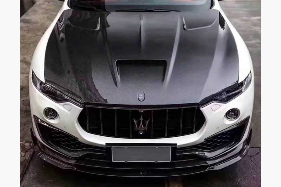 Maserati Levante 2016- Mansoru Hood (Real Carbon) Image