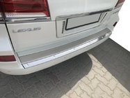 Lexus LX570/450d 2008-2022 Rear Bumper Insert Chrome (2012-2015) photo 2