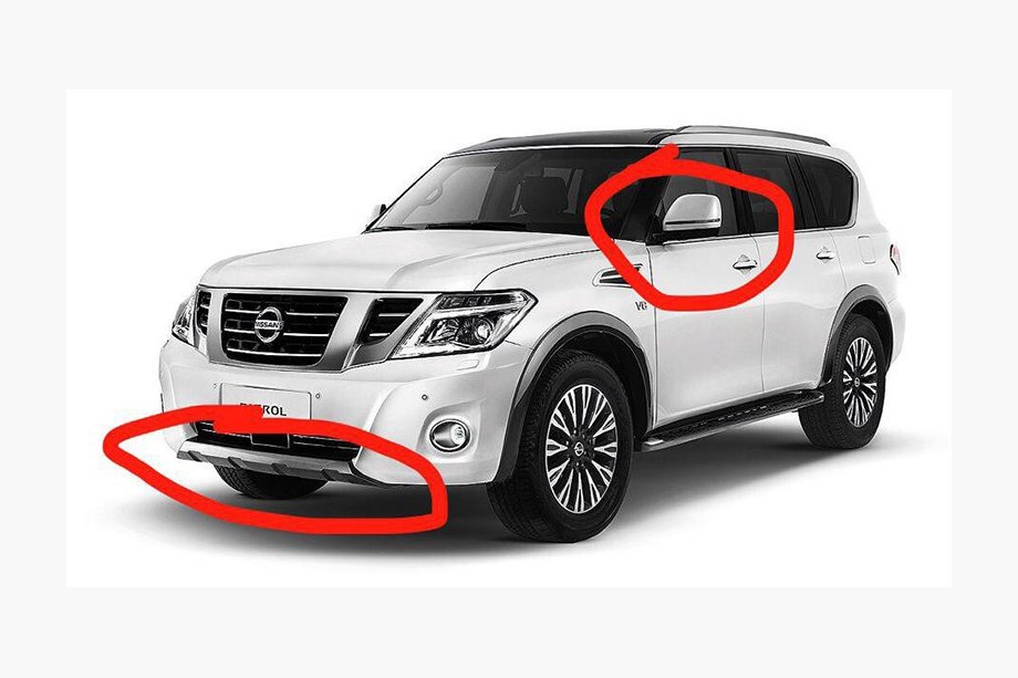 Nissan Patrol Y62 2010-2024 2019 Upgrade Kit Image
