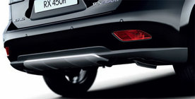 Lexus RX 2009-2015 Rear Bumper Protector PZ402-K0951-00 photo 1