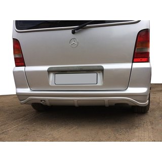 Rear bumper cover (primed for painting) Mercedes Vito W638 1996-2003 photo 2