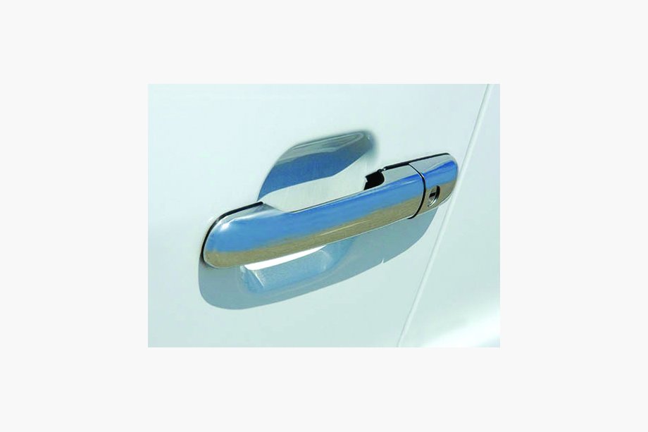 Mercedes Vito W638 1996-2003 Chrome Door Handle Covers (Stainless Steel) 3 pcs. Carmos - Turkish steel Photo 9