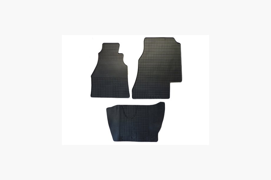 Mercedes Sprinter W906 2006–2018 Rubber floor mats (3 pcs, Doma) Image
